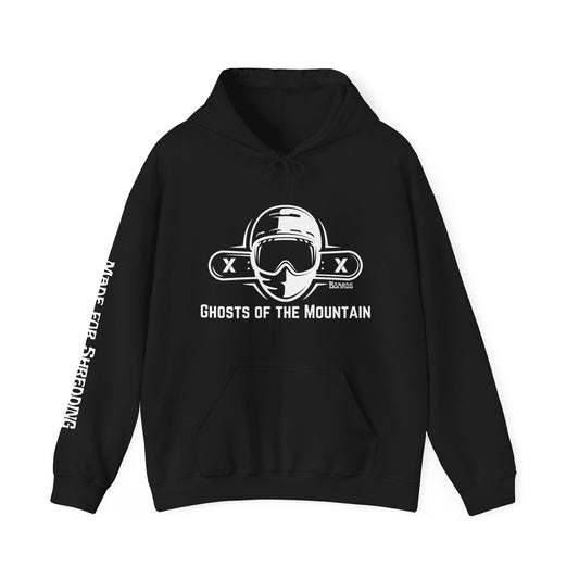 Mountain Ghosts Front Print Hoodie