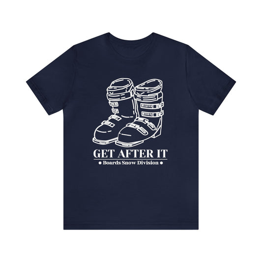 Get After It Front Print Tee